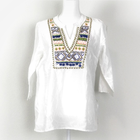 🔴3 for $20🔴 Tommy Bahama | Tunic - Picture 2 of 7